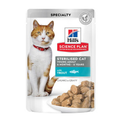 Hills Science Plan Feline Kitten Ocean Fish Pouch guljašš kassipoegadele