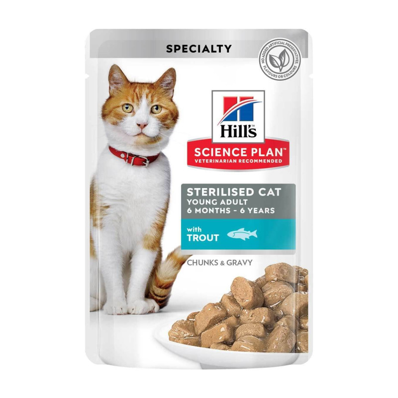 Hills Science Plan Feline Kitten Ocean Fish Pouch guljašš kassipoegadele