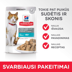 Hills Science Plan Feline Kitten Ocean Fish Pouch guljašš kassipoegadele