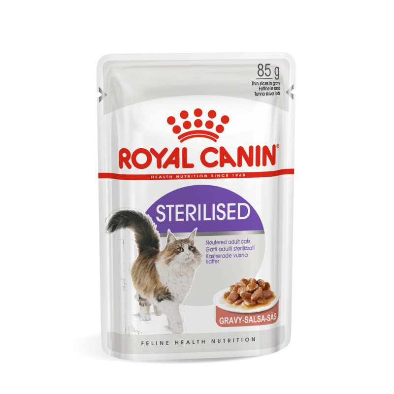 Royal Canin Sterilised in Gravy eine kassidele