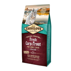 Carni Love Fresh Carp & Trout Adult Cat Sterilised kuivtoit kassidele