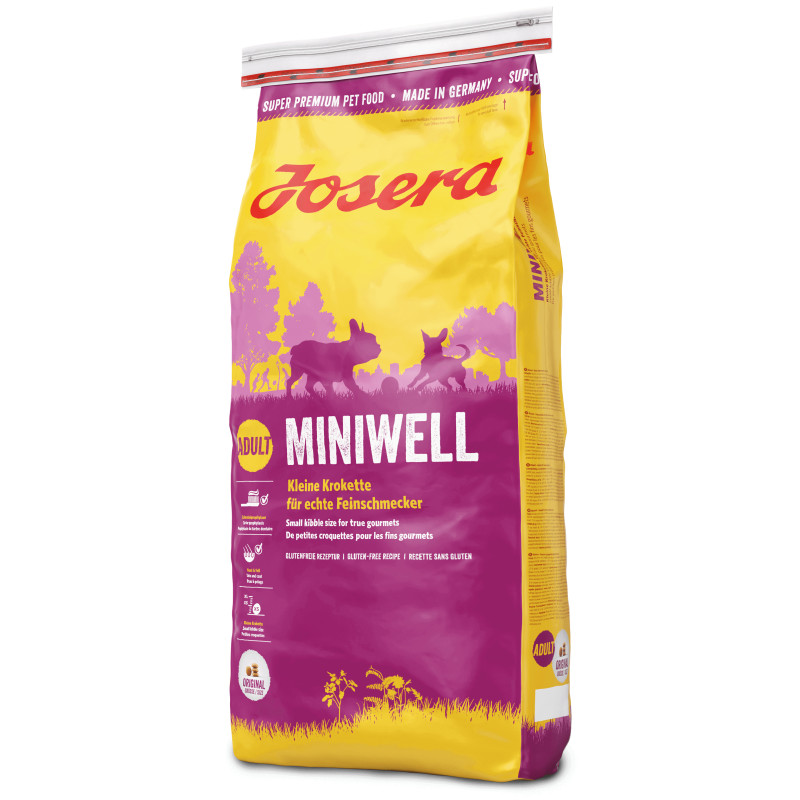 Josera MiniWell kuivtoit väikestele koeratõugudele - Bosse.ee