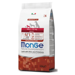 Monge Mini Adult Lamb kuivtoit väikest tõugu koertele - bosse.ee