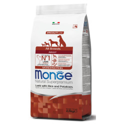 Monge All Breeds Adult Lamb kuivtoit koertele - bosse.ee