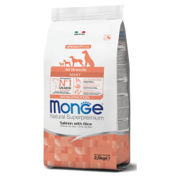 Monge All Breeds Adult Salmon & Rice kuivkoeratoit-Bosse.ee
