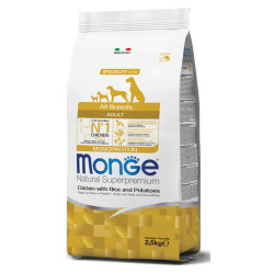 Monge All Breeds Adult Chicken kuivtoit koertele-Bosse.ee