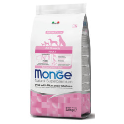Monge All Breeds Adult Pork kuivtoit koertele - bosse.ee