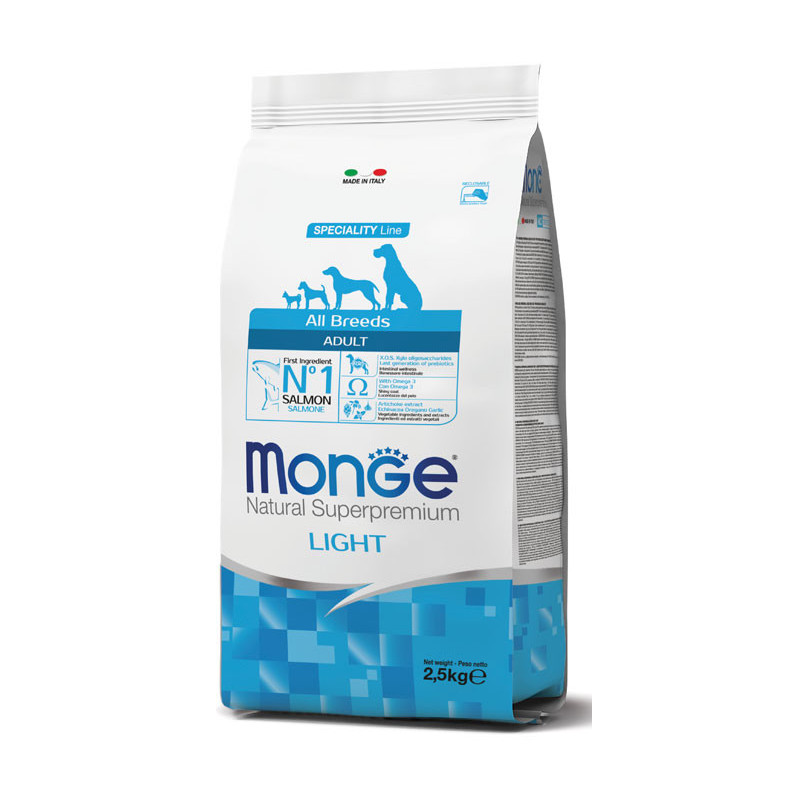 Monge All Breeds Adult Light Salmon kuivtoit koertele-Bosse.ee