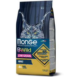 Monge BWild Adult Cat Hare kuivtoit kassidele - Bosse.ee