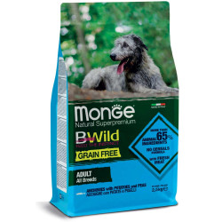 Monge Grain Free All Breeds Adult Anchovies teraviljavaba kuivkoeratoit-Bosse.ee