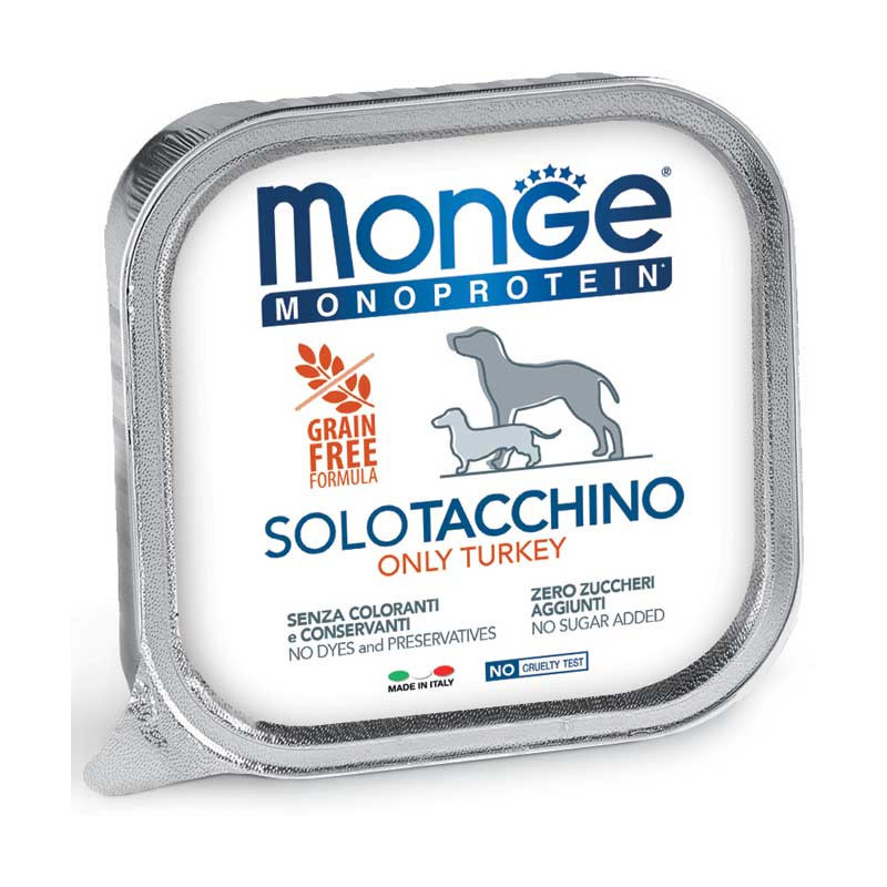 Monge Monoprotein kalkunilihaga konserveeritud toit koertele-Bosse.ee