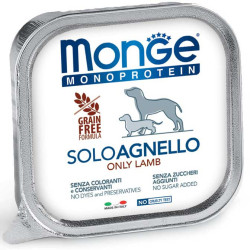 Monge Monoprotein konserv lambalihaga koertele - bosse.ee