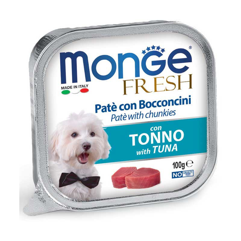 Monge Fresh tuunikalaga pasteet koertele-Bosse.ee