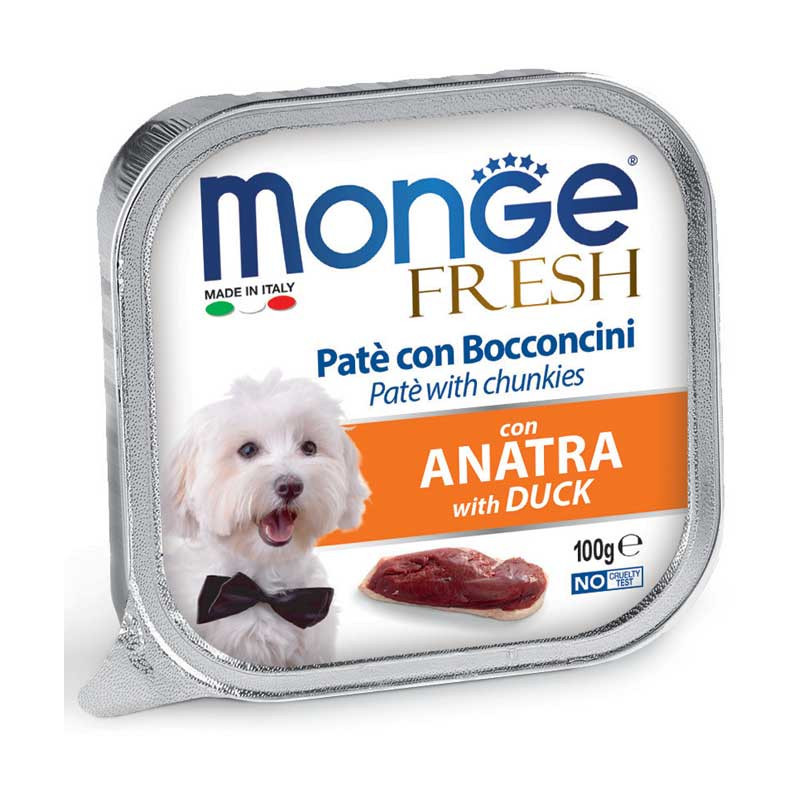 Monge Fresh parditükkidega pasteet koertele - bosse.ee