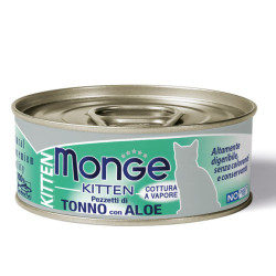 Monge Jelly Kitten konservid tuunikala ja aaloega kassipoegadele - bosse.ee
