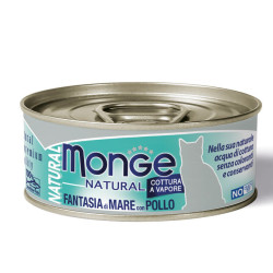 Monge Natural konserv mereandide ja kanaga kassidele - bosse.ee