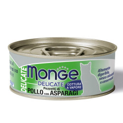 Monge Delicate kana ja spargliga kasside konservtoit-Bosse.ee