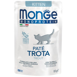 Monge Monoprotein Kitten forellipasteet kassipoegadele-Bosse.ee