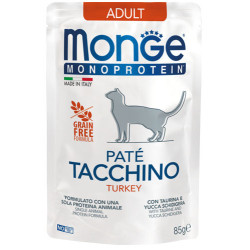 Monge Monoprotein kalkunipasteet kassidele-Bosse.ee