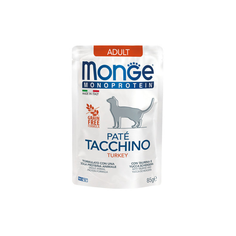 Monge Monoprotein kalkunipasteet kassidele-Bosse.ee