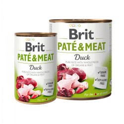 Brit Care Duck Pate & Meat konserv koertele pardi ja kanaga - Bosse.ee