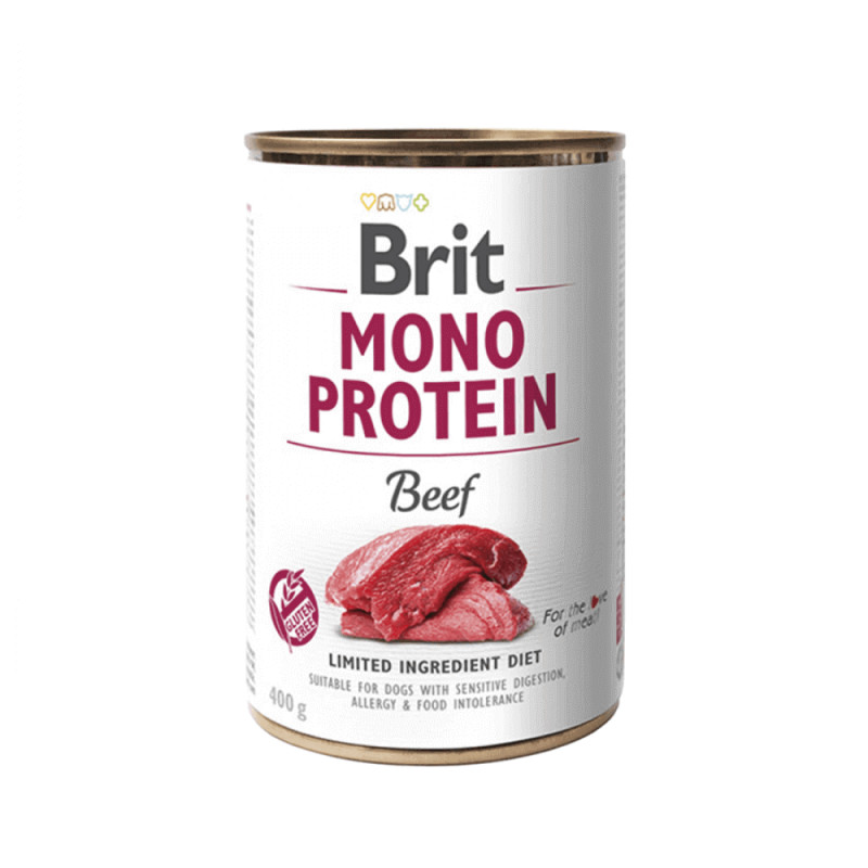 Brit Care Mono Protein Beef ühe valguga konservsöötkoertele - Bosse.ee
