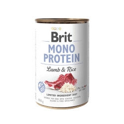 Brit Care Mono Protein Lamb & Rice ühe valguga konservsöötkoertele - Bosse.ee