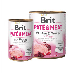 Brit Care Chicken & Turkey Pate & Meat konserv kutsikatele - Bosse.ee