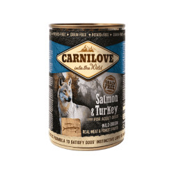 Carni Love Wild Meat Salmon & Turkey konservid koertele - Bosse.ee