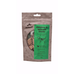 BioPlanet Chicken & Spinach Sticks maiuspalad koertele - Bosse.ee