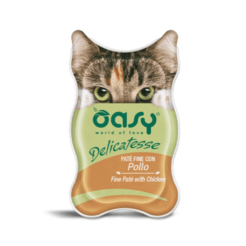 Oasy Delicatesse kanapasteet täiskasvanud kassidele - Bosse.ee