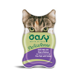 Oasy Delicatesse kalkunipasteet täiskasvanud kassidele - Bosse.ee