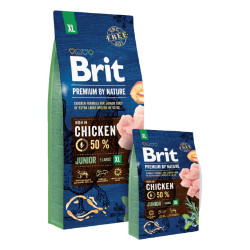 Brit Premium by Nature Junior XL kuisööt koertele - Bosse.ee