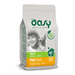 Oasy Adult Mini Pork kuivtoit sealihaga koertele - Bosse.ee