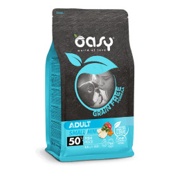 Oasy Grain Free Adult Mini Fish teraviljavaba kalaga kuivtoit koertele - Bosse.ee