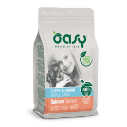 Oasy Puppy Mini Salmon kuivtoit lõhega kutsikatele - Bosse.ee