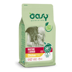 Oasy Mature & Senior Chicken kuivtoit kanaga vanematele koertele - Bosse.ee