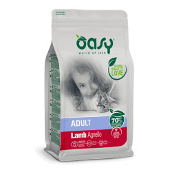 Oasy Adult Cat Lamb kuivtoit lambalihaga kassidele - Bosse.ee