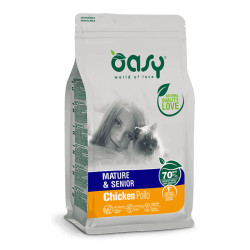 Oasy Mature & Senior Chicken kuivtoit vanematele kassidele - Bosse.ee