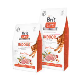 Brit Care Cat Indoor Anti-stress teraviljavaba kuivtoit kassile kanaga - Bosse.ee