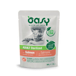 Oasy Adult Sterilized Salmon guljašš lõhega steriliseeritud täiskasvanud kassidele - Bosse.ee