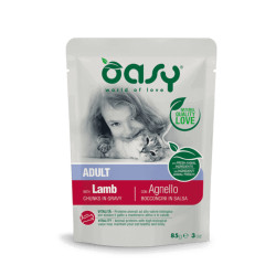 Oasy Adult Lamb guljašš lambalihaga täiskasvanud kassidele - Bosse.ee
