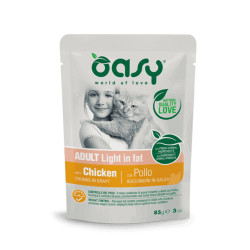Oasy Adult Light in Fat guljašš ülekaalulistele kassidele - Bosse.ee