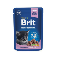Brit Premium White Fish Kitten konservid kassipoegadele - Bosse.ee