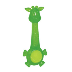 Nobby guminis žaislas žirafa su teniso kamuoliuku šunims  - Bosse.ee