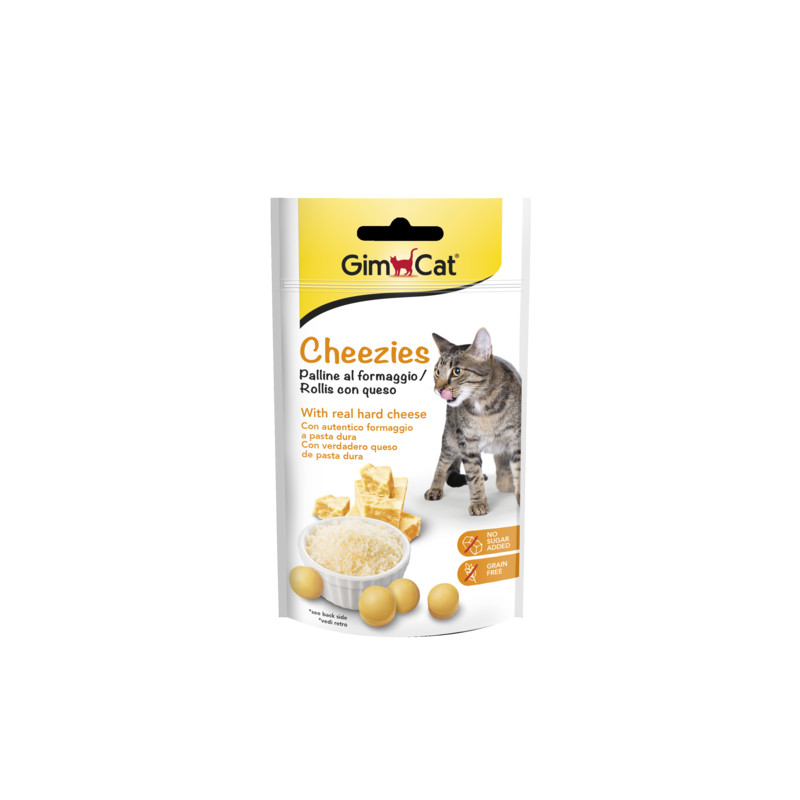 GimCat Cheezies maiuspalad kassidele - bosse.ee