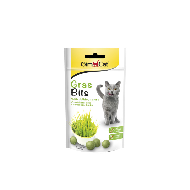 GimCat Gras Bits maiuspalad kassidele - bosse.ee