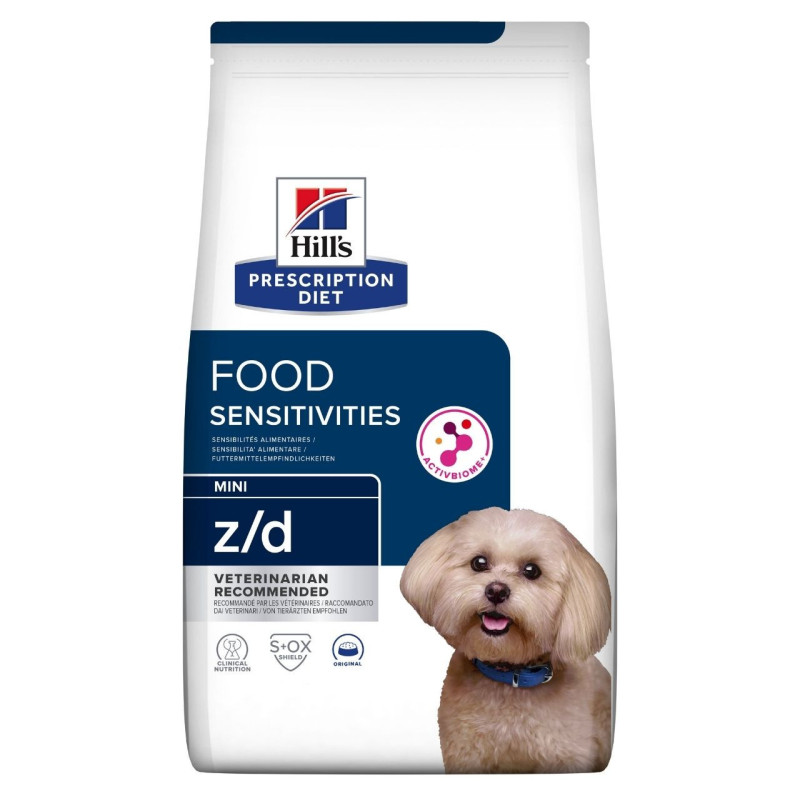 Hill's PD Canine z/d Mini kuivsööt allergilistele väikeste tõugude koertele - Bosse.ee