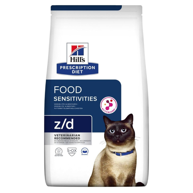Hill's PD Feline z/d kuivtoit allergilistele kassidele - Bosse.ee