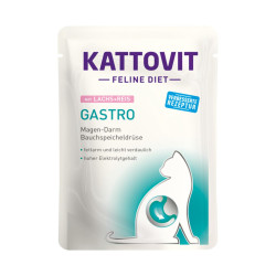 Kattovit Feline Diet Gastro guljašš lõhe ja riisiga kassidele - Bosse.ee